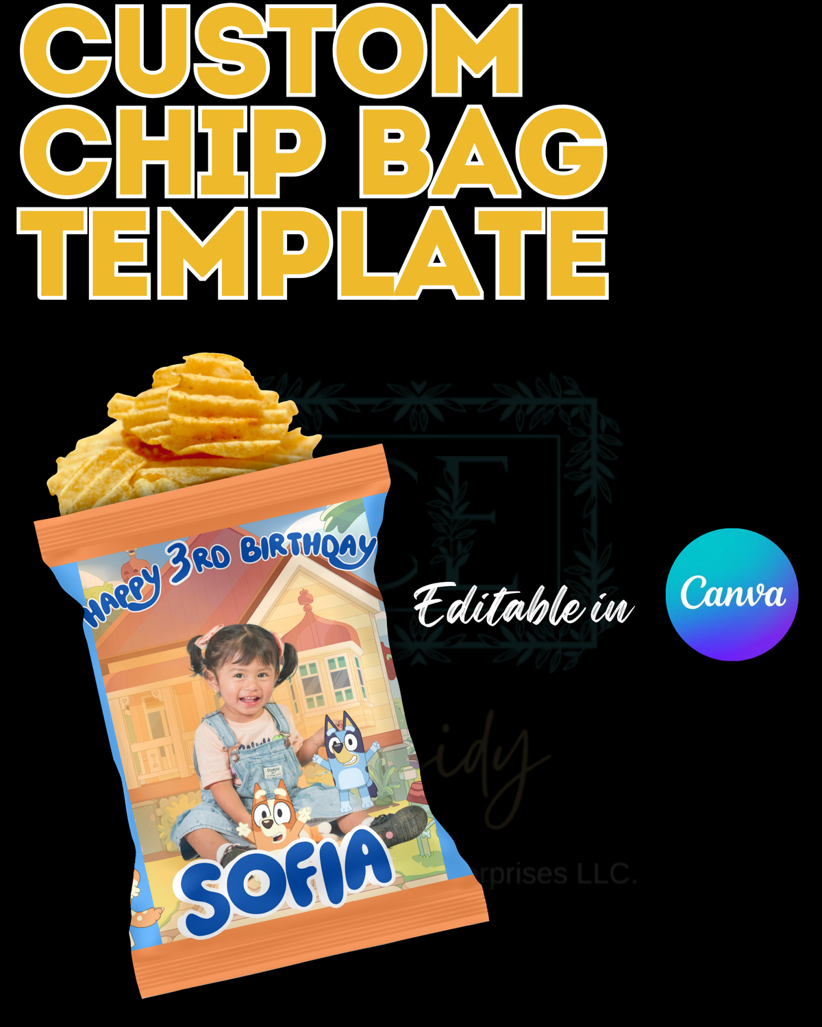 Potato Chip Template