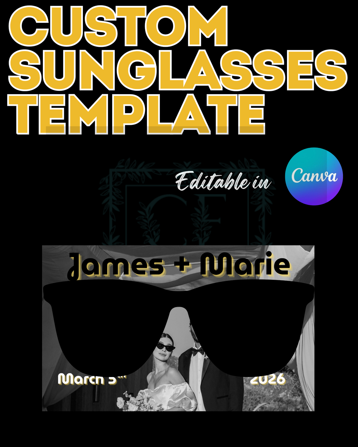 Sunglass Template