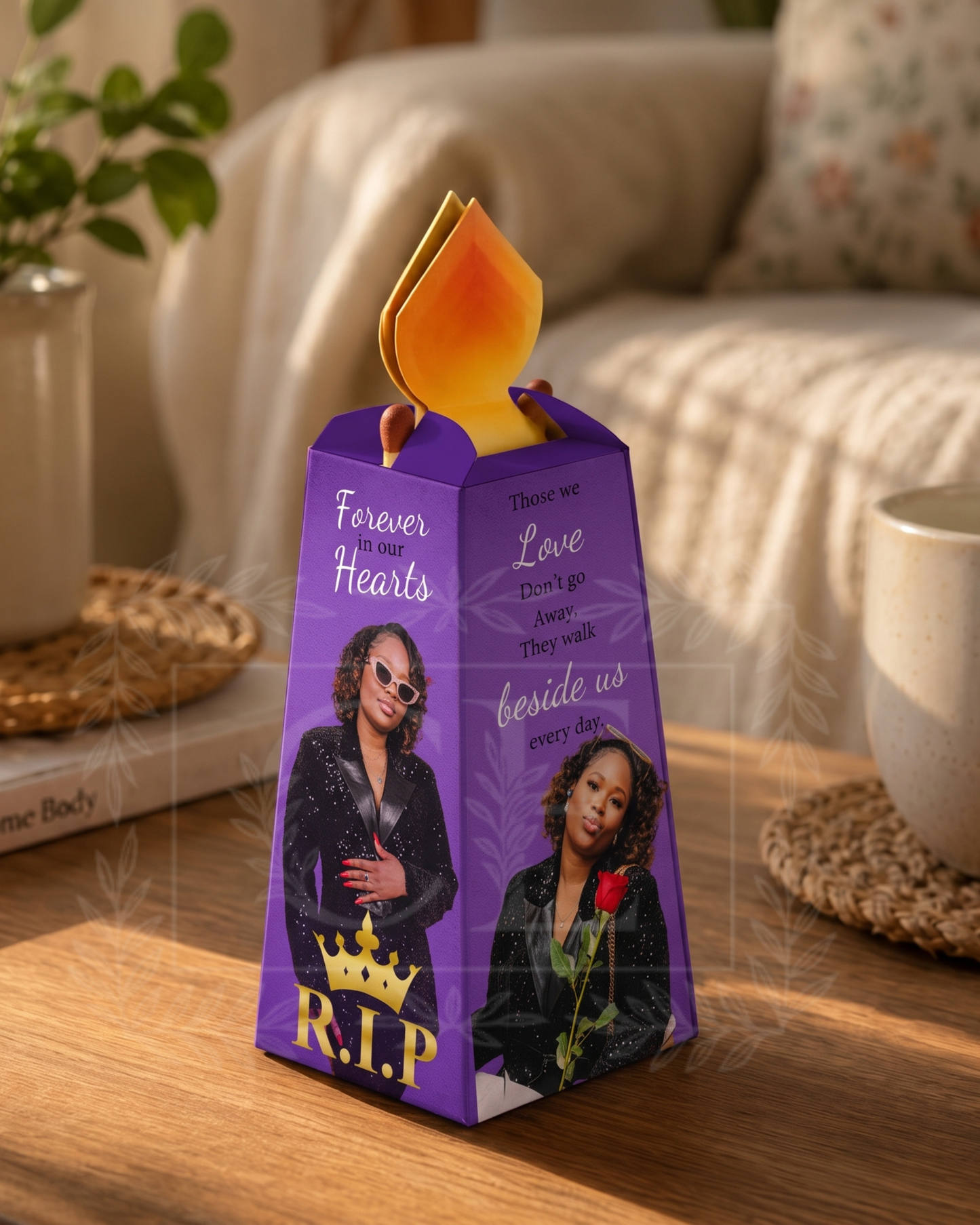 Memorial Candle Box