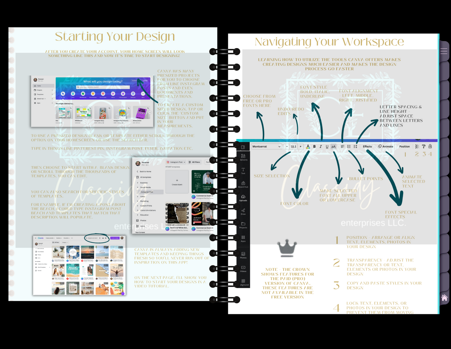 Canva for Newbies E-Book