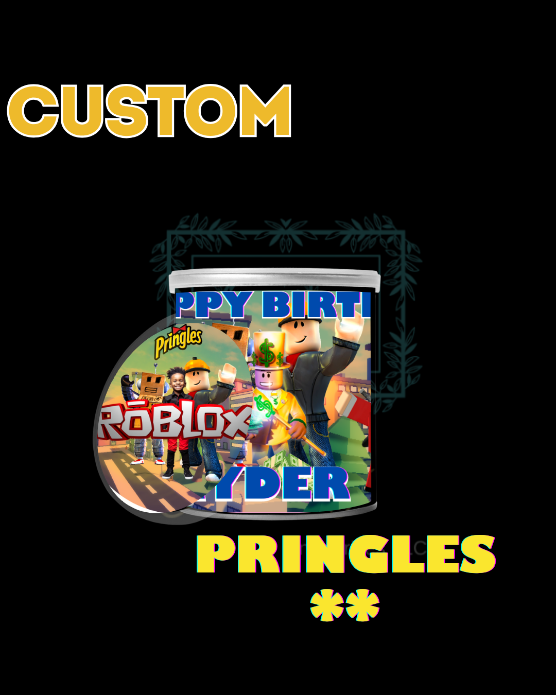 Custom Party Favors (Chip Bags, Candy Bars, Water bottles ect.) - DIGITAL CREATION