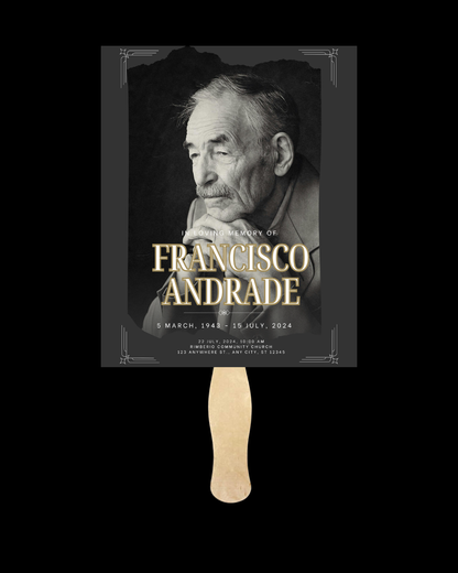 Remembrance Fan- DIGITAL CREATION