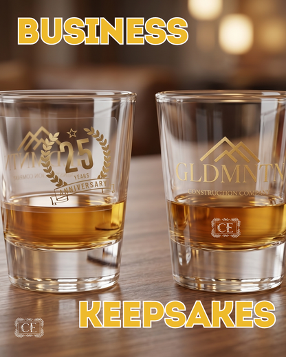 Custom Shot Glasses - Digital Creation