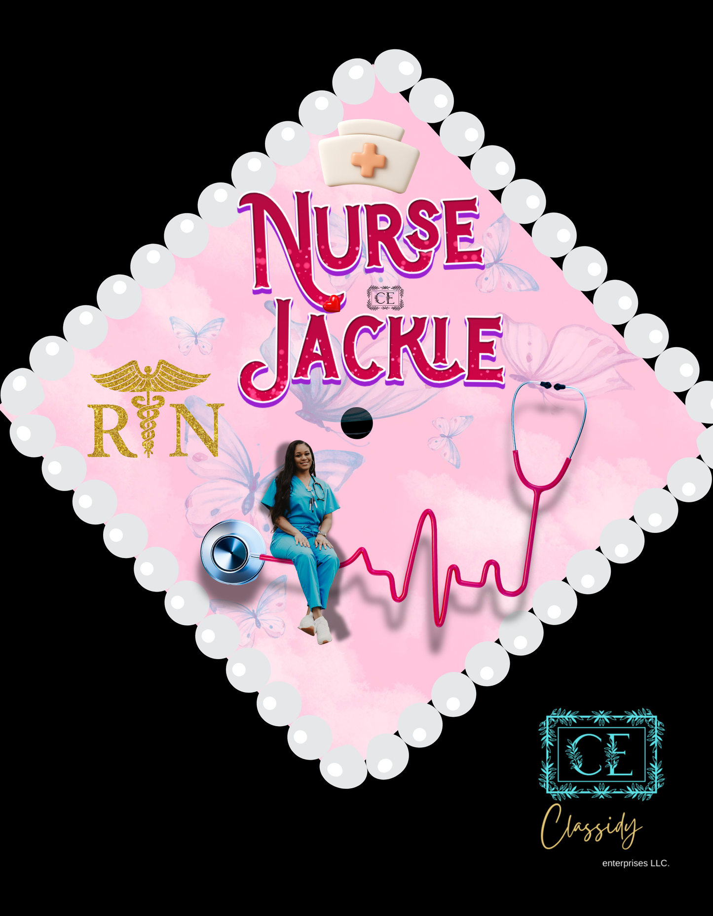 Custom Grad Cap Topper