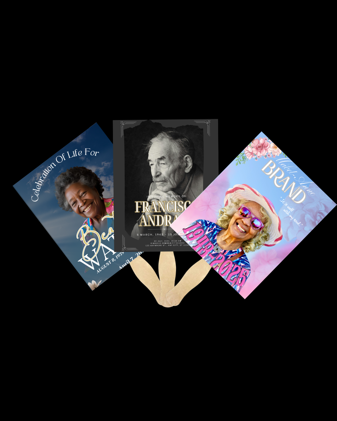 Remembrance Fan- DIGITAL CREATION