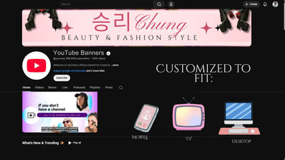 Youtube Profile Digital Creation