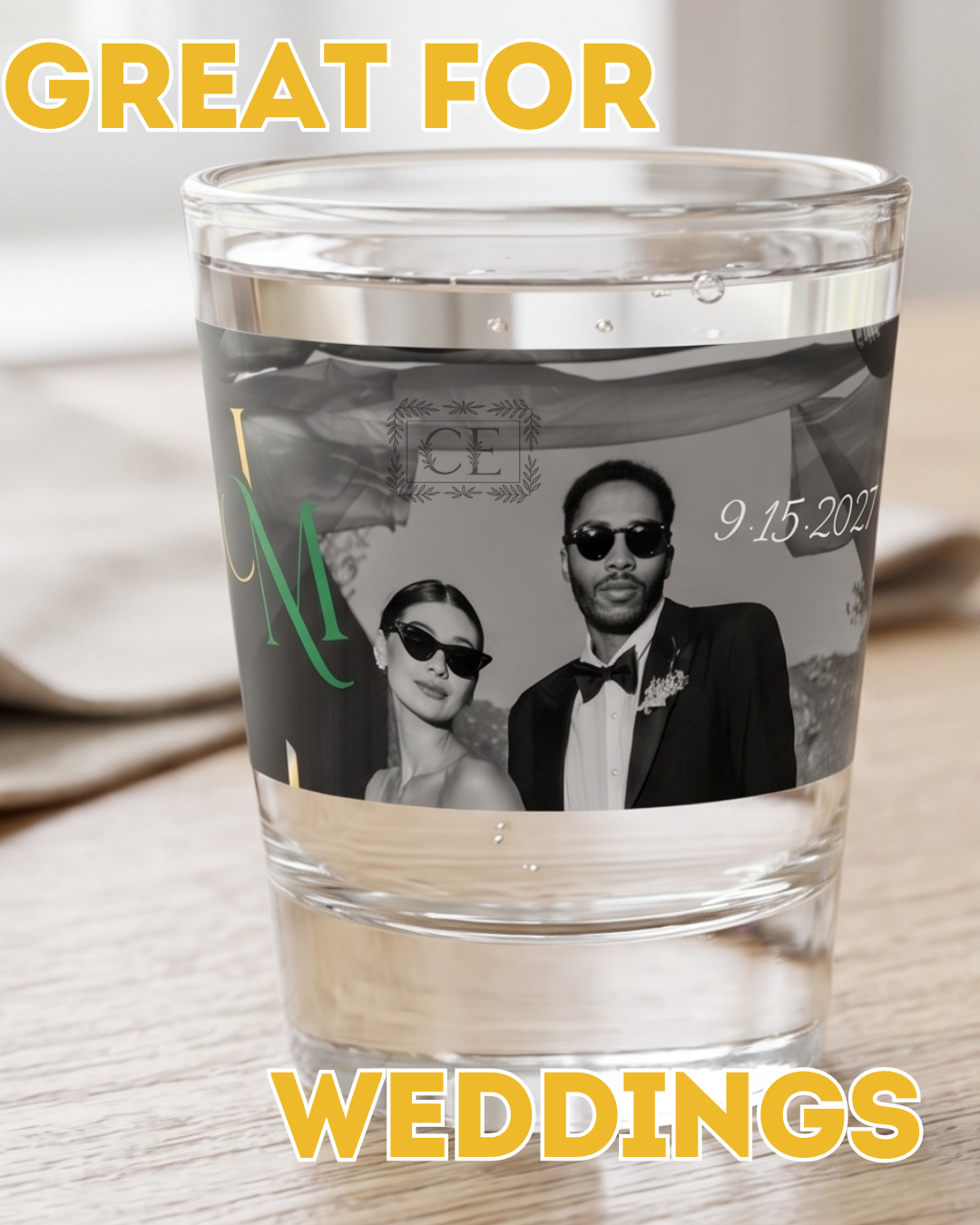 Custom Shot Glasses - Digital Creation