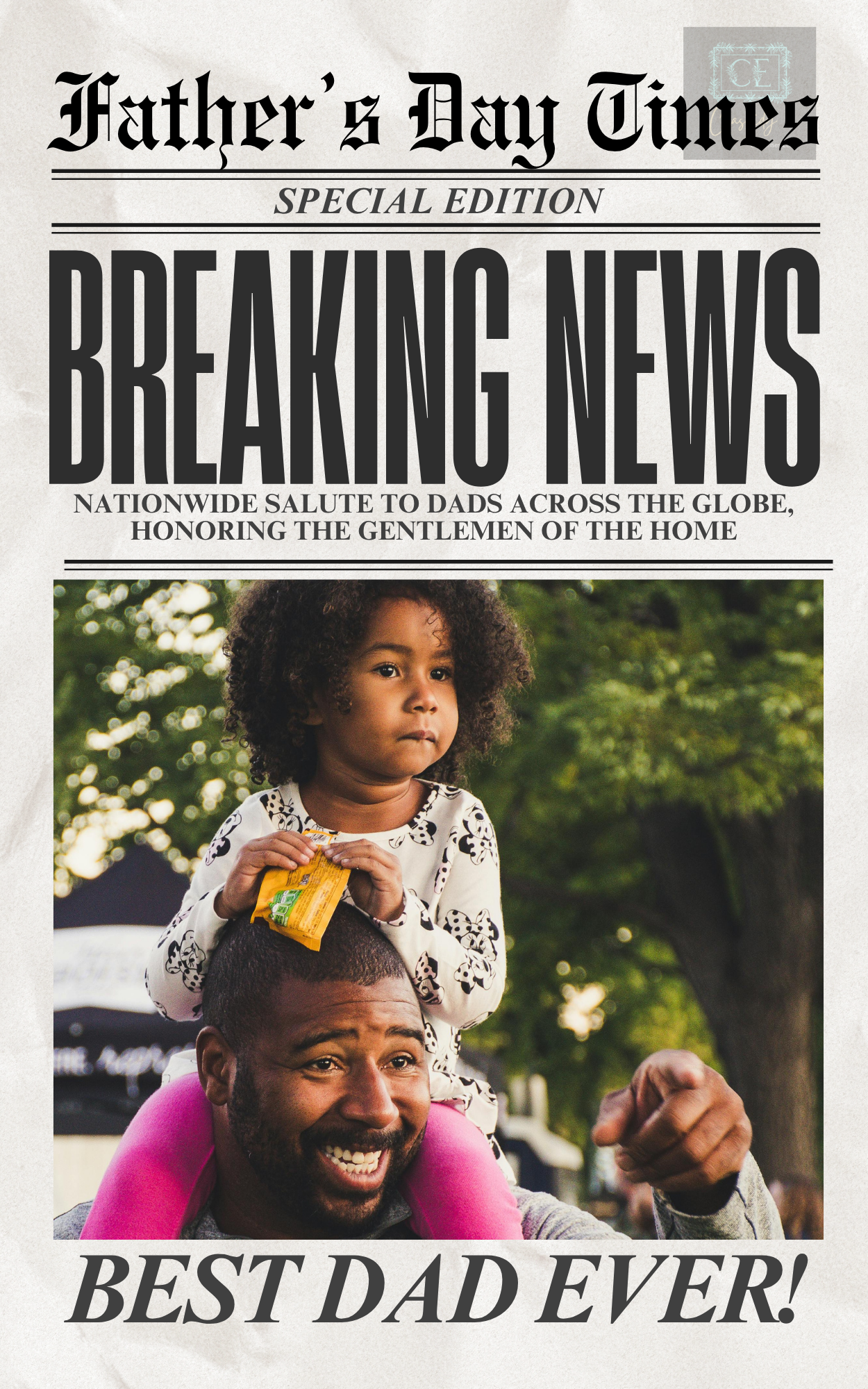 Custom event   News Paper