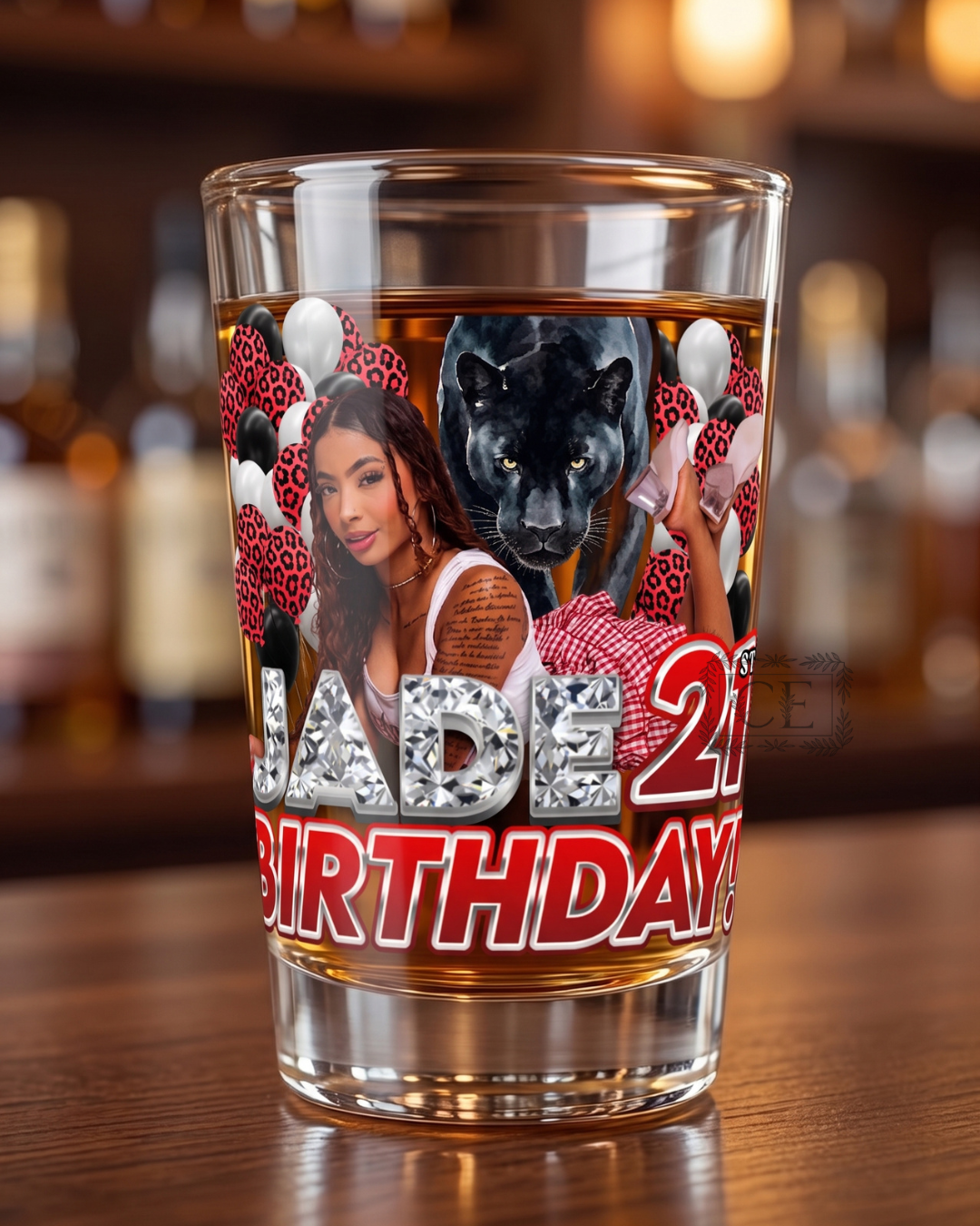 Custom Shot Glasses - Digital Creation