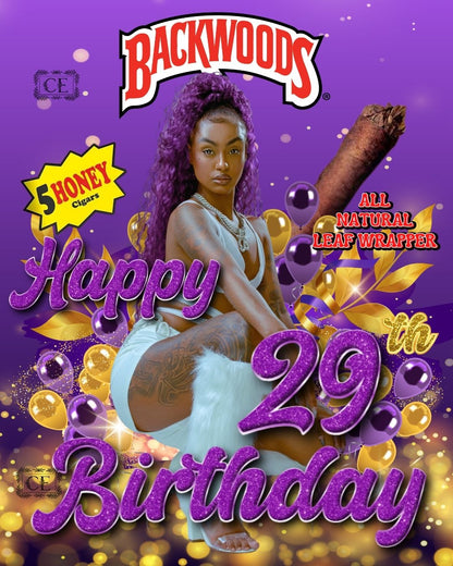 Custom Cigar Wrap Label