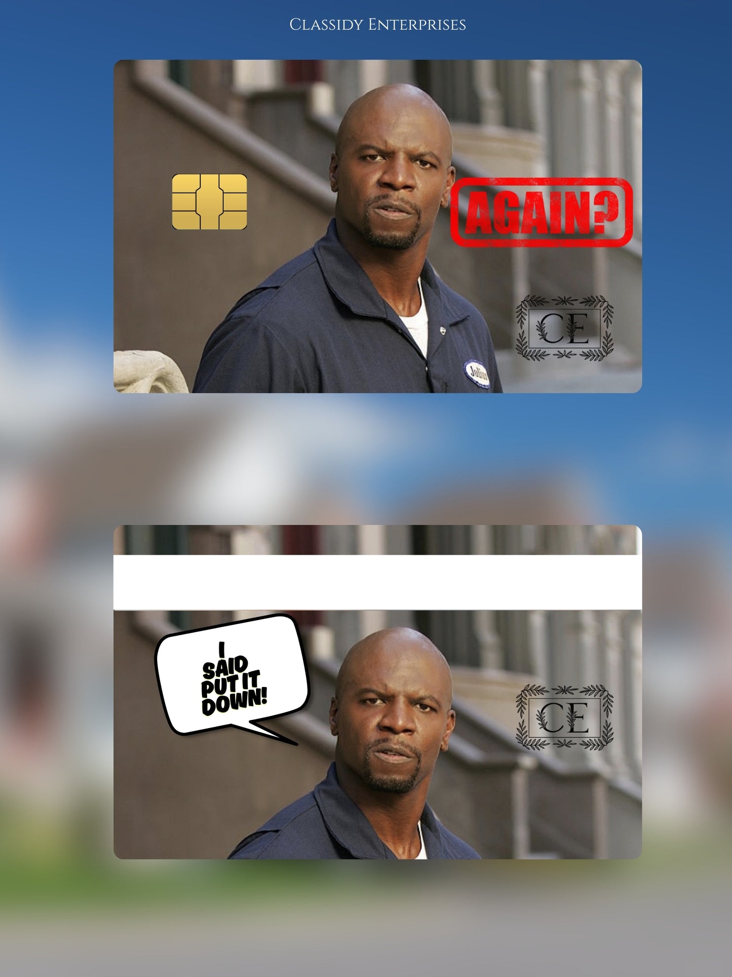 Credit Card Skin - Template