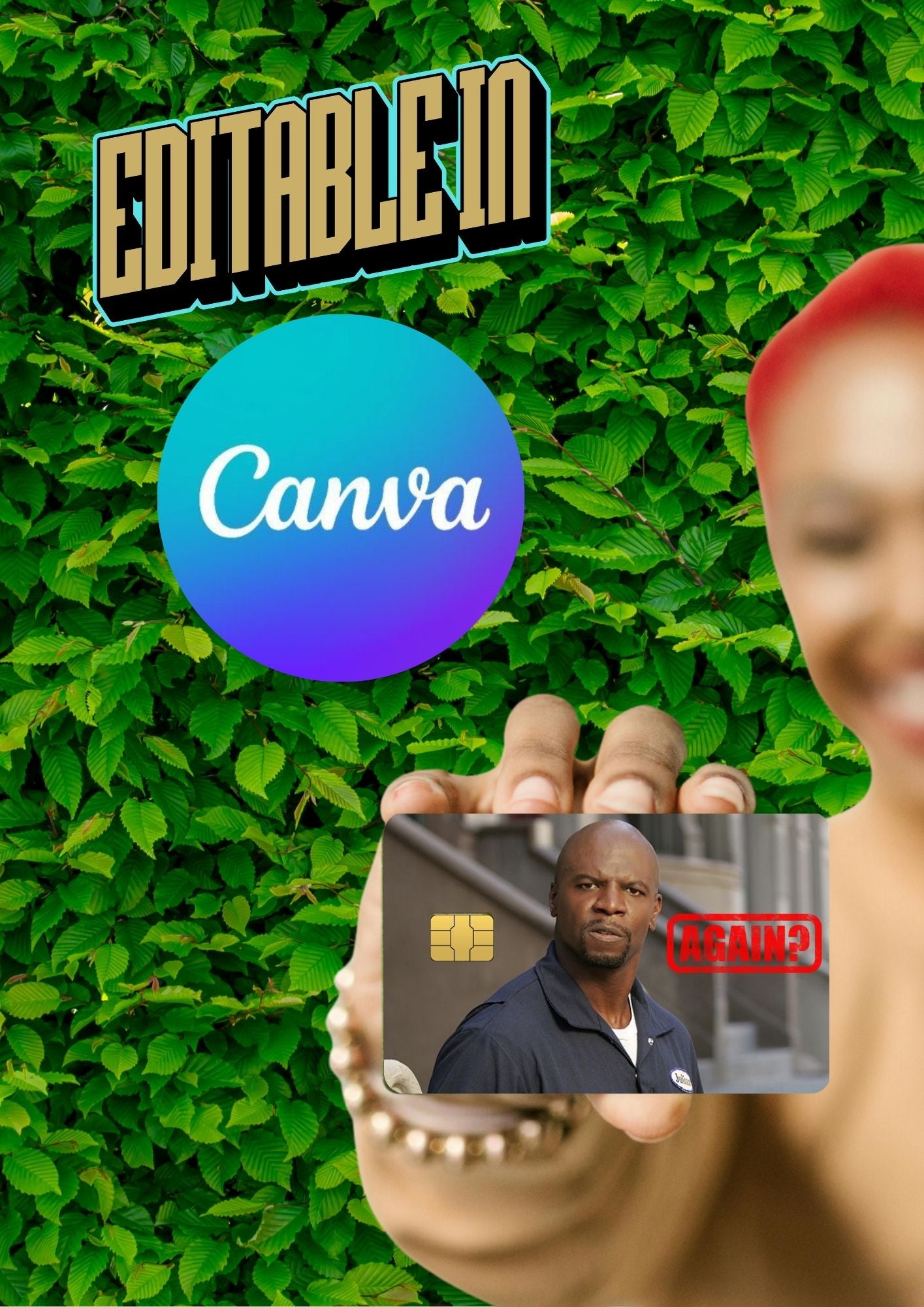 Credit Card Skin - Template