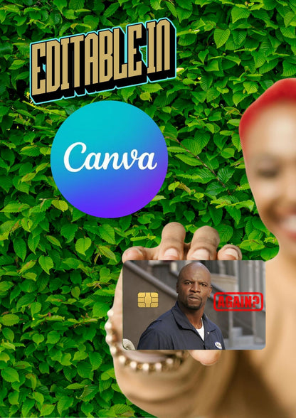 Credit Card Skin - Template