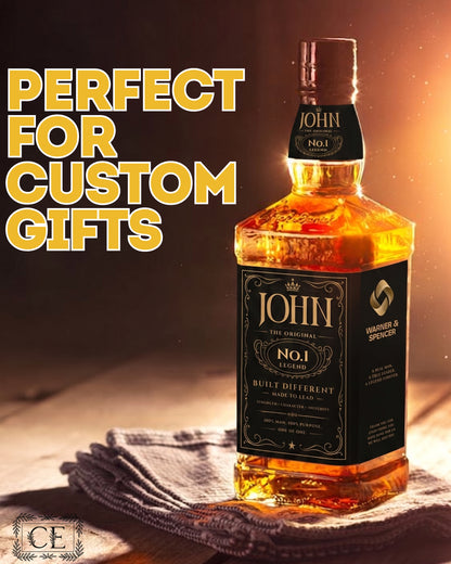 Custom Liquor Bottle Event Labels