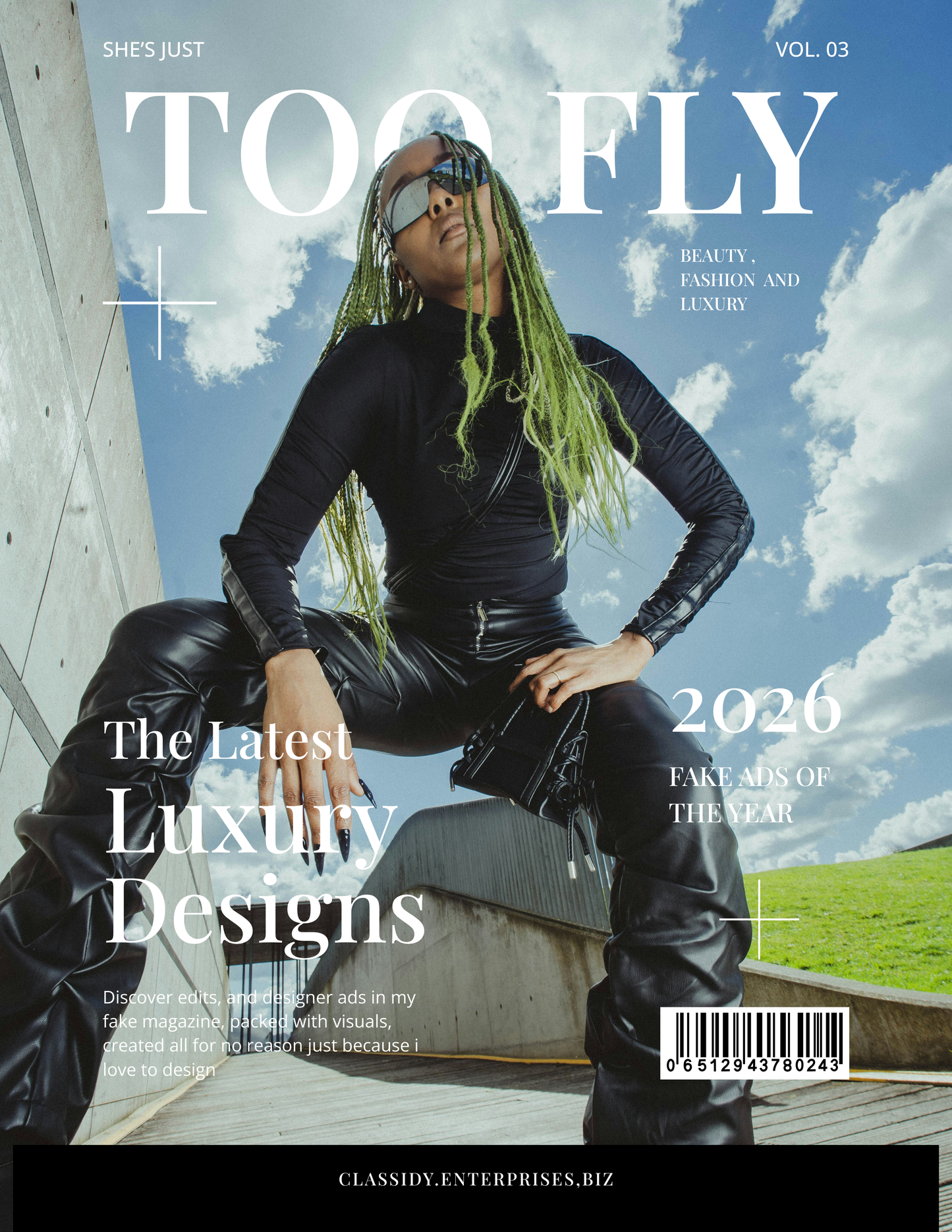 Custom Magazine Cover & Print ADs