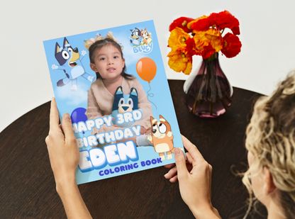 Custom Coloring Book - Digital Creation