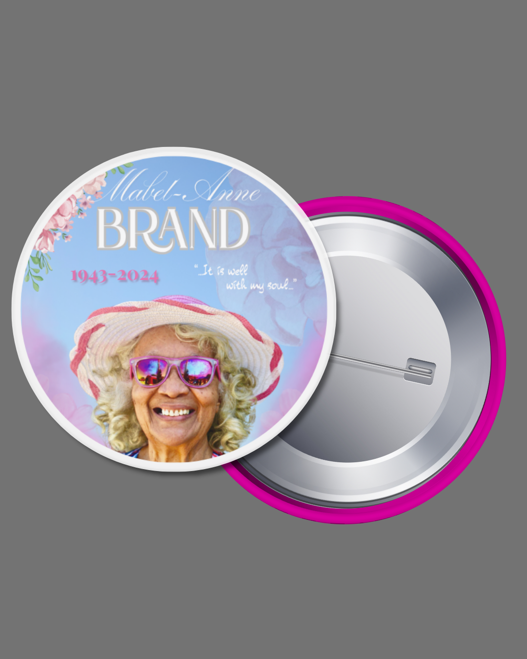 Remembrance Pins- DIGITAL CREATION