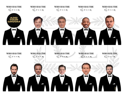 Who Has the Spouse? Scratch Game - Digital Creation