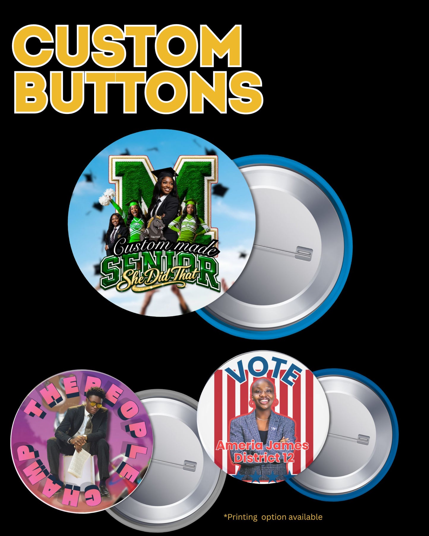 Custom Buttons