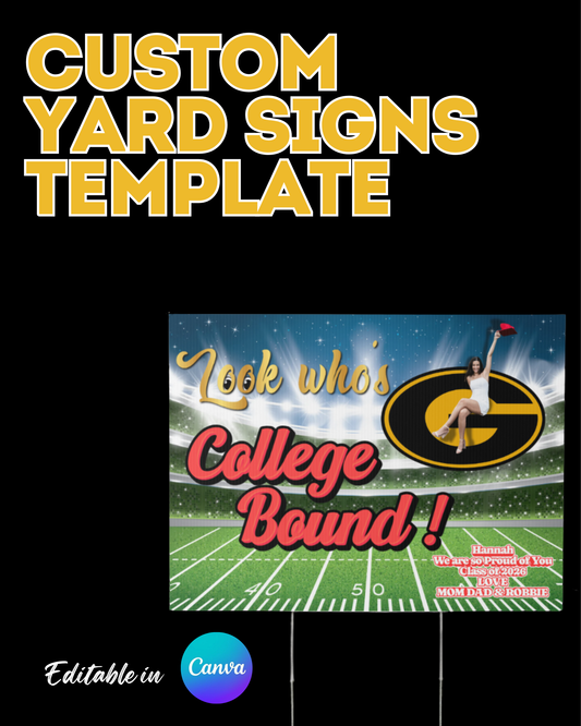 Yard Sign Template