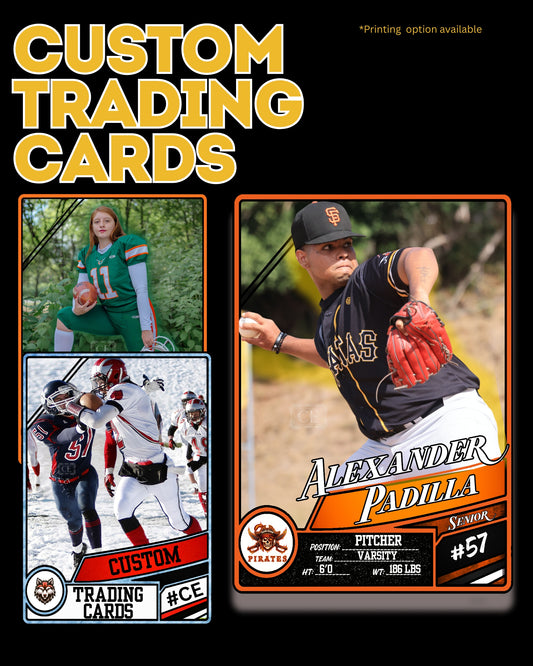 Custom Sports Trading Card - Digital Creation