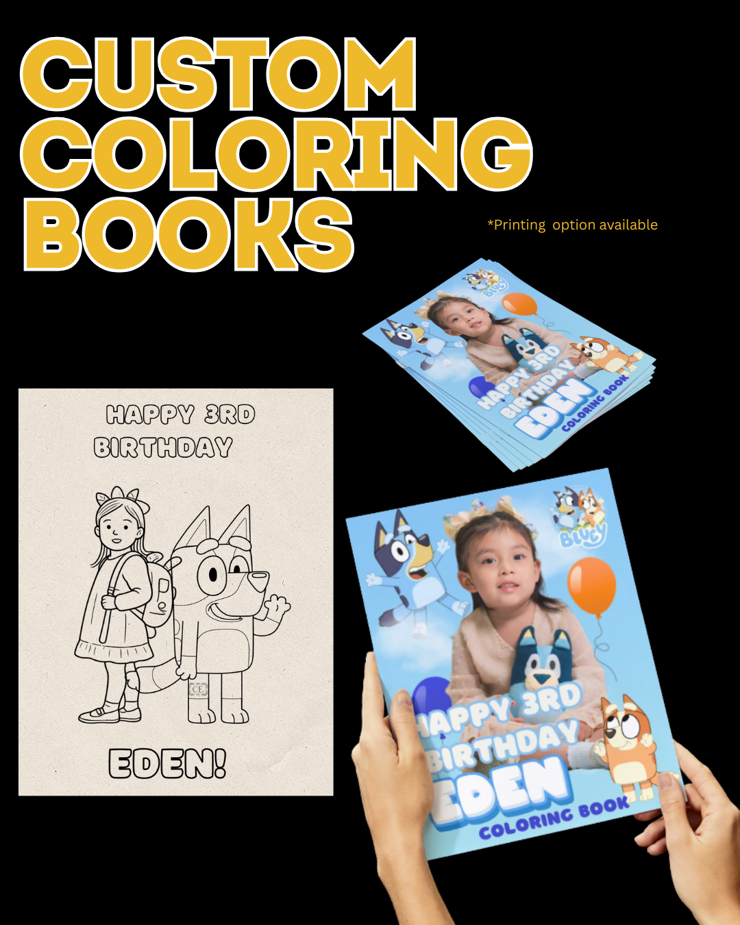 Custom Coloring Book - Digital Creation