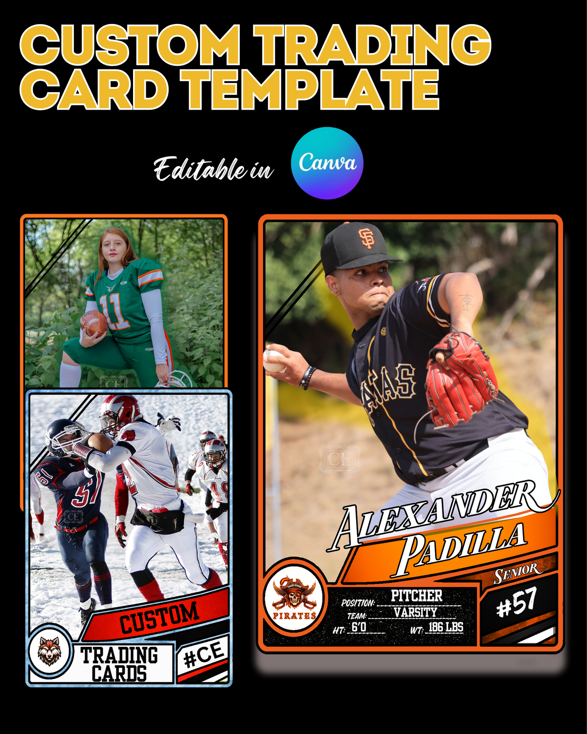 Trading Card Template