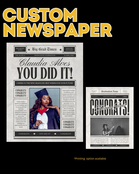 Custom event   News Paper