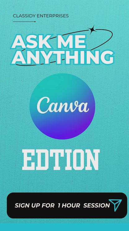 🚀 1 Hour 1-0n-1 Canva Help for Beginners