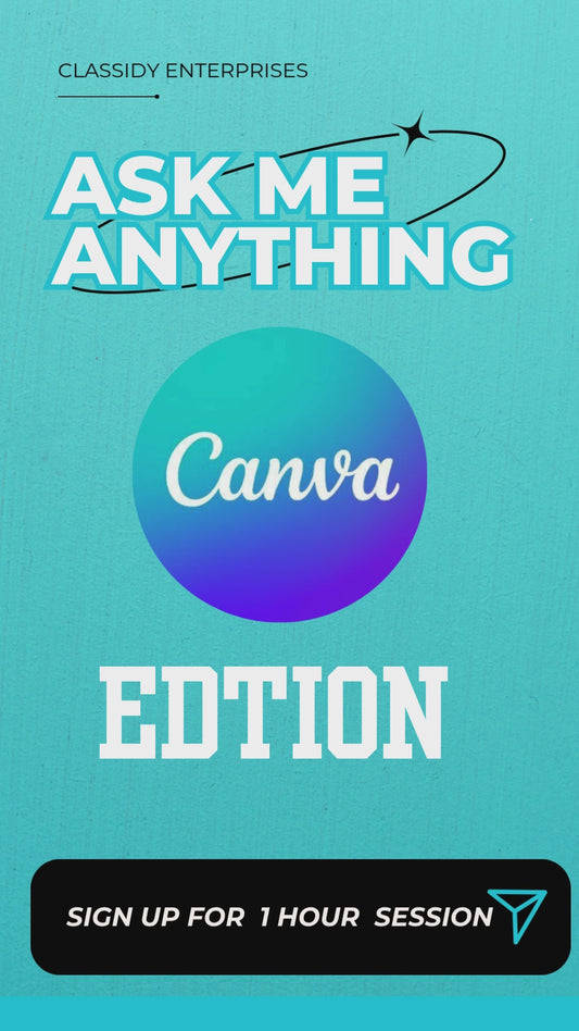 🚀 1 Hour 1-0n-1 Canva Help for Beginners